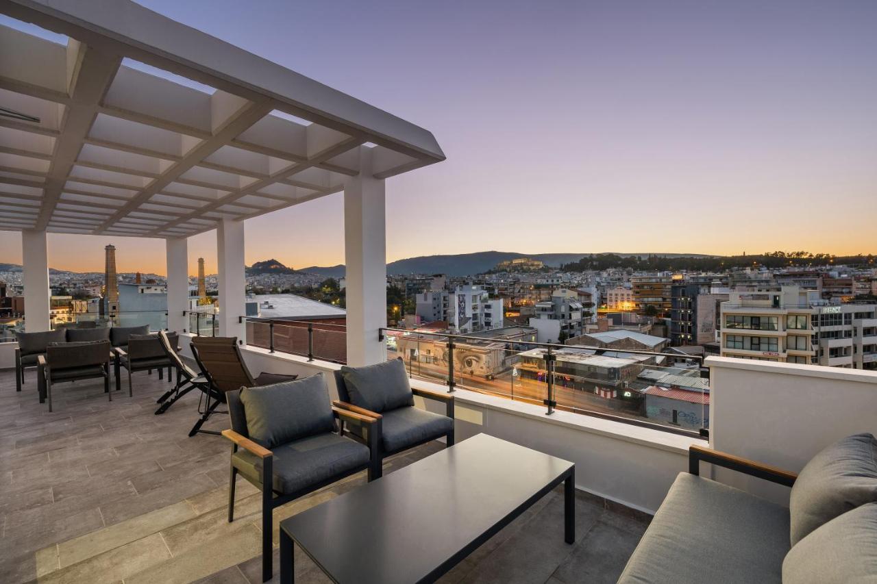 Athenian View Loft Apartment Bagian luar foto