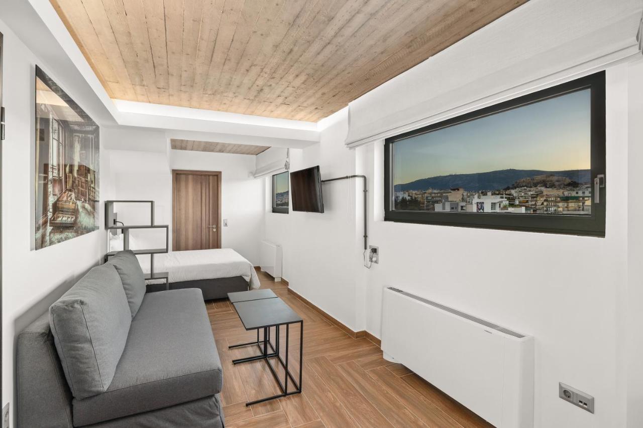 Athenian View Loft Apartment Bagian luar foto