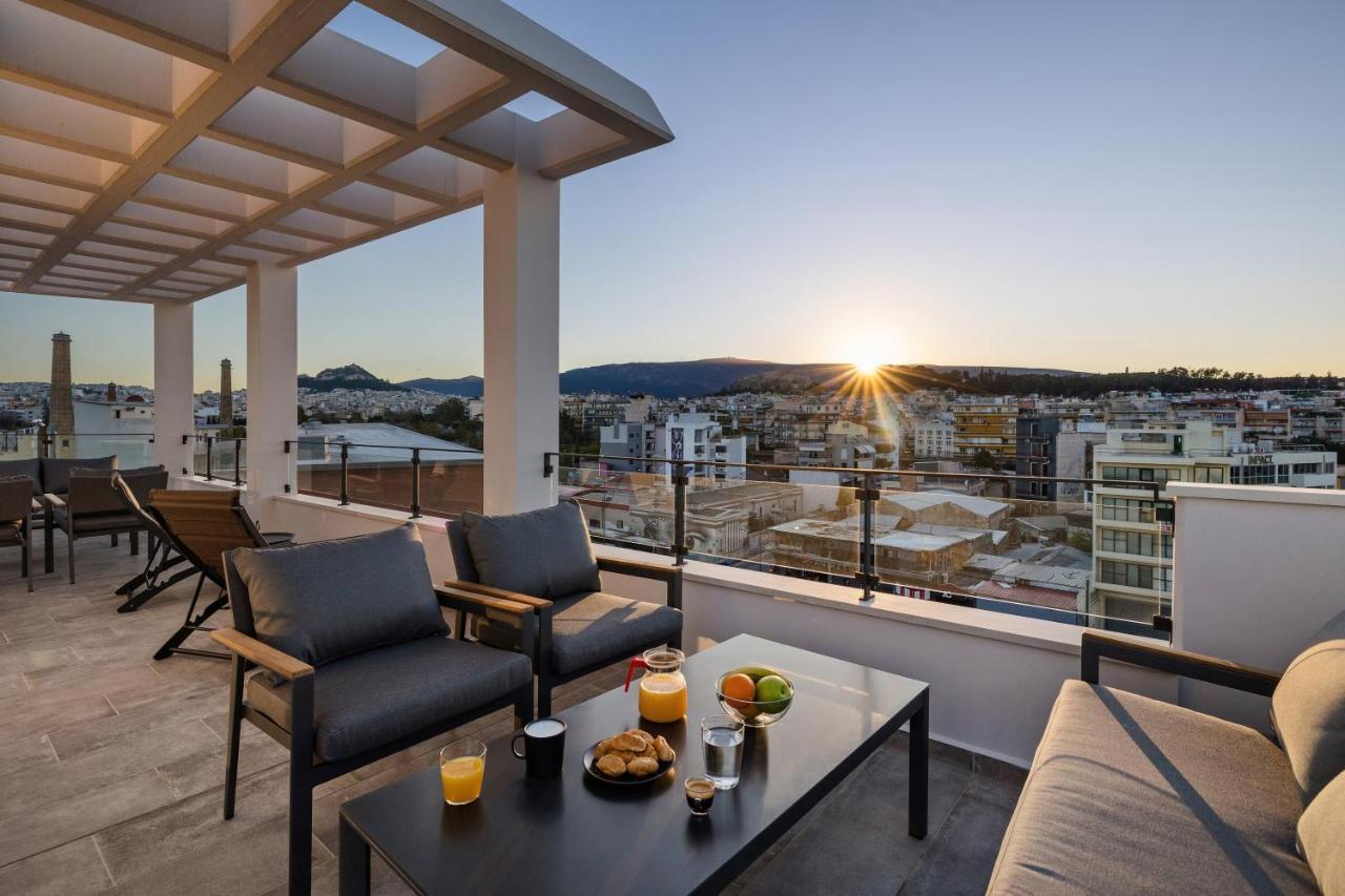 Athenian View Loft Apartment Bagian luar foto