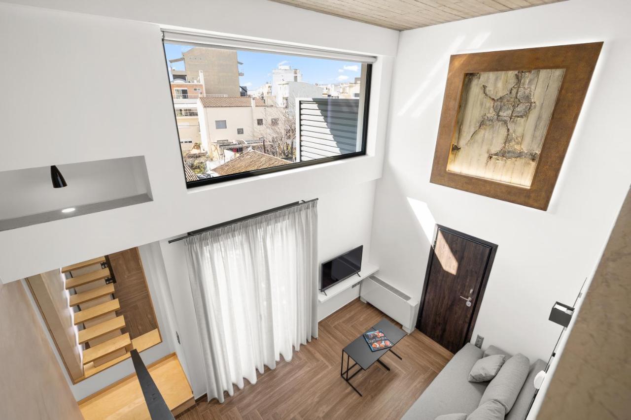 Athenian View Loft Apartment Bagian luar foto