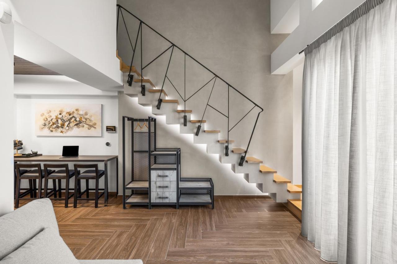 Athenian View Loft Apartment Bagian luar foto