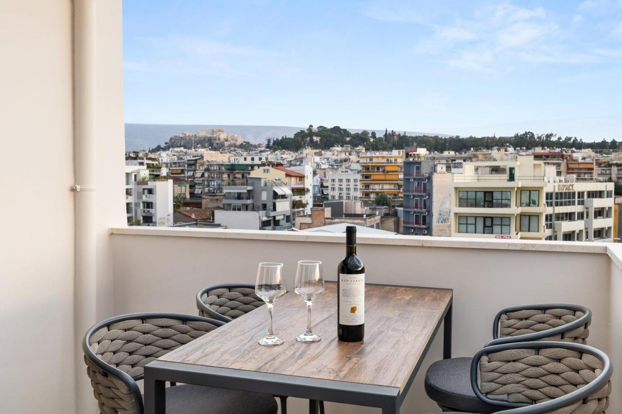 Athenian View Loft Apartment Bagian luar foto
